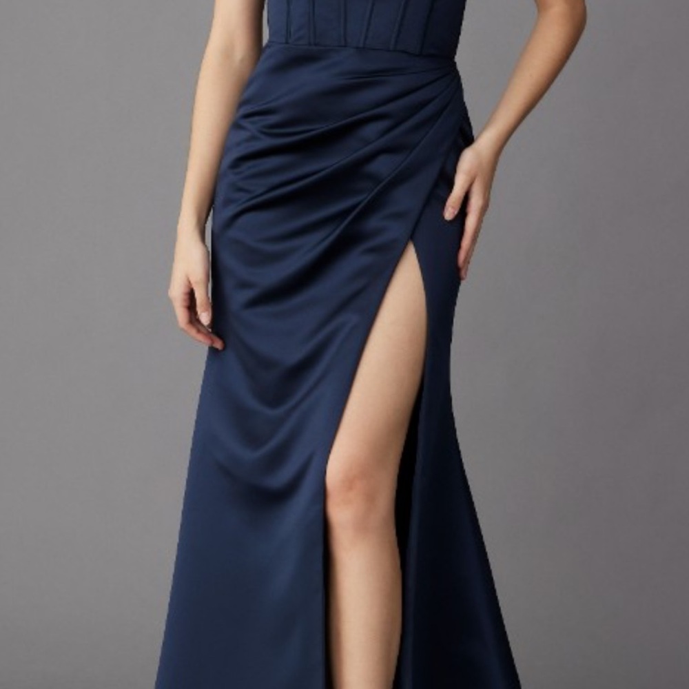 Lazaro Black Kayla Evening Gown
